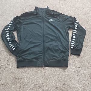 222 BANDA ANNISTON TRACK JACKET - BLACK WHITE